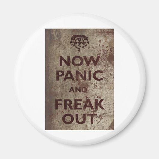 nu paniek en freak uit magneet (Voorkant)