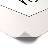 Nu personeel gezocht raamsticker poster (Hoek)