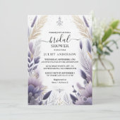 Nu Plum Herfst Zomer Lavendel Sage Vrijgezellenfee Kaart (Staand voorkant)