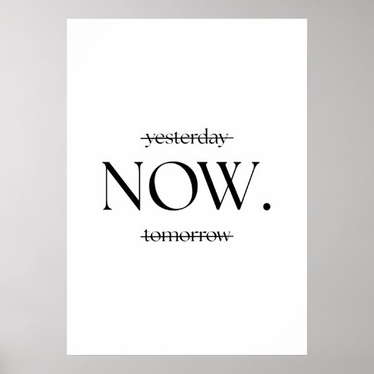 NU POSTER (Voorkant)