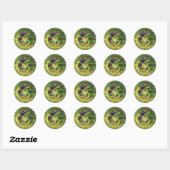 Nu recyclen ronde sticker (Vel)