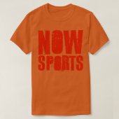 Nu sporten t-shirt (Design voorkant)