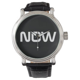 Nu stijlvol elegant zwart horloge