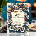 Nu Strand Zeevruchten parel oester gebraden 30e ve Kaart<br><div class="desc">Dompel jezelf onder in een viering aan zee met onze Beach Seafood Pearl Oyster Roast 30th Birthday Invitation. Deze uitnodiging roept de charme op van een kustfeest, met de belofte van een onvergetelijke 30e verjaardag gevuld met oceanische geneugten. Deel de vreugde van het kraken van open oesters en het genieten...</div>