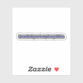 Nu uitstellen om mezelf later te verrassen. ADHD Sticker (Vel)