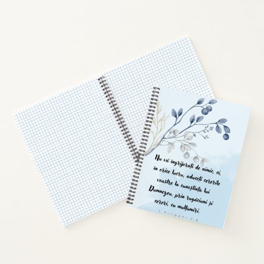 Nu va ingrijati de nimic Caiet cu spirala Notitieboek (Binnen)