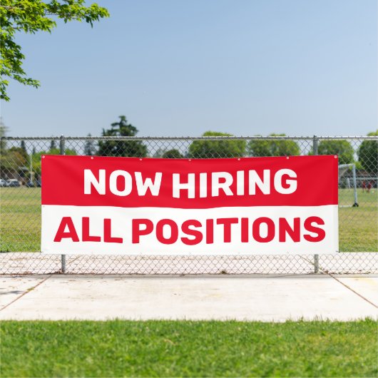Nu Vacatures Alle Functies Gezocht Zakelijk Spandoek (Insitu)