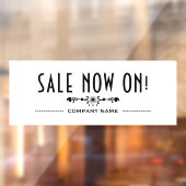 Nu verkopen raamsticker (Vel 2)