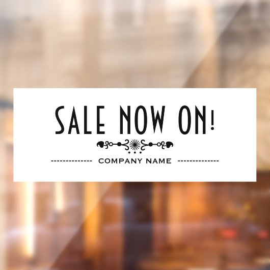 Nu verkopen raamsticker (Vel 2)