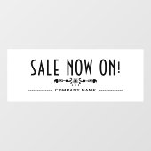 Nu verkopen raamsticker (Vel)