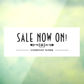 Nu verkopen raamsticker (Vel 3)