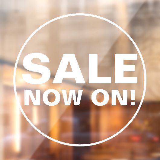 Nu verkopen raamsticker (Vel 2)