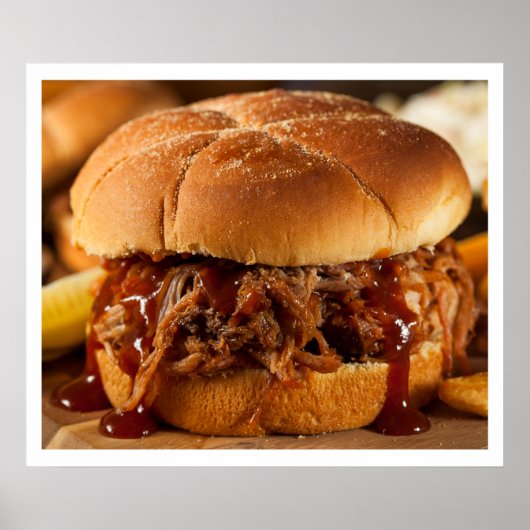 NU VOEDEREN Barbecue Poster - SRF (Voorkant)