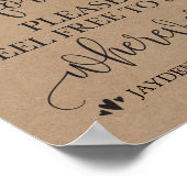 Nu we samen blijven zitten waar we ook maar kunnen poster (Hoek)