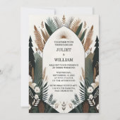 Nu Wood Tree Forest rustieke schuur Boerderij boog Kaart (Voorkant)