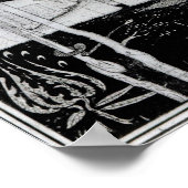 Nu zag koning Arthur het Questing Beast Poster (Hoek)