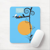 Nu! Zeg me niet dat dit van mij is Muismat (Met muis)