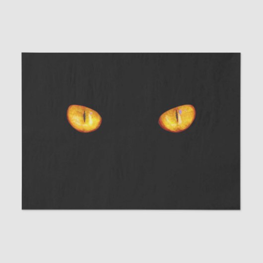 Nu ziet hij je zwarte kat tissuepapier (Voorkant)