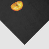 Nu ziet hij je zwarte kat tissuepapier (Detail)