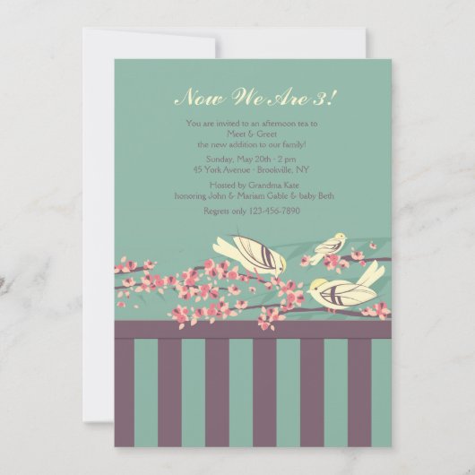 Nu zijn we drie keer bijeengekomen en groet uitgen kaart (Voorkant)