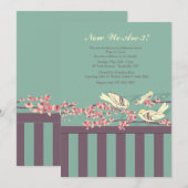 Nu zijn we drie keer bijeengekomen en groet uitgen kaart (Voorkant / Achterkant)