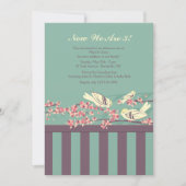 Nu zijn we met z'n drieën: uitnodiging voor een me (Voorkant)