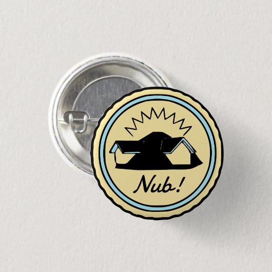 Nub! Knoop Ronde Button 3,2 Cm (Voorkant /achterkant)