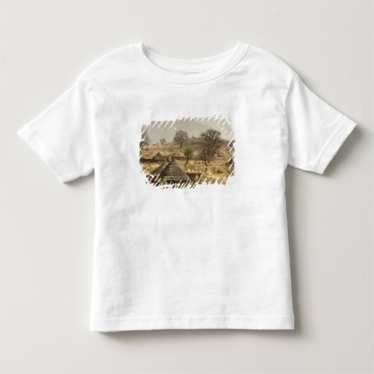 Nuba-bergen, Nugera-dorp Kinder Shirts (Voorkant)