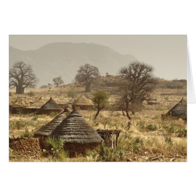 Nuba-gebergte, Nugera-dorp (Voorkant Horizontaal)