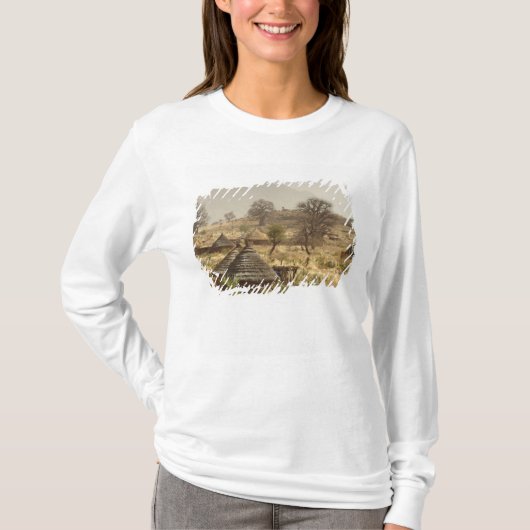Nuba-gebergte, Nugera-dorp T-shirt (Voorkant)
