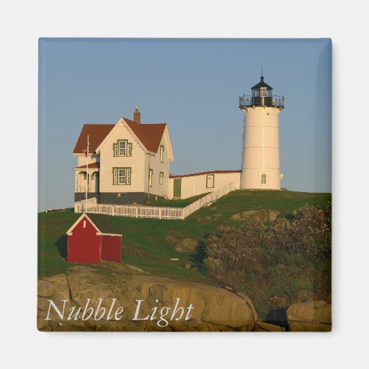 Nubble licht, York, Maine magneet (Voorkant)