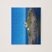 Nubble Light Atlantic Ocean Maine Lighthouse Legpuzzel (Verticaal)