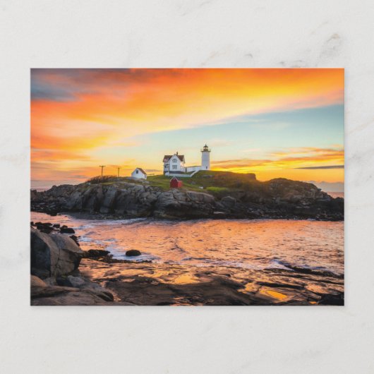 Nubble Light Briefkaart (Voorkant)