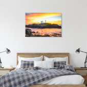 Nubble Light Canvas Afdruk (Insitu (Slaapkamer))