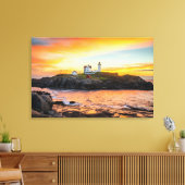 Nubble Light Canvas Afdruk (Insitu (Woonkamer))