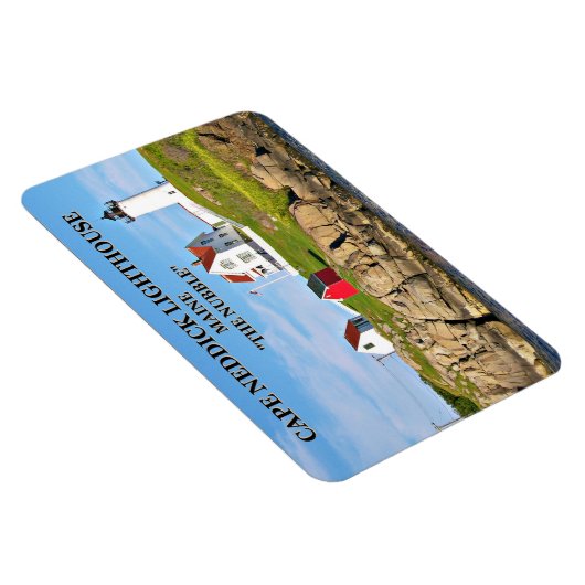 Nubble Light, Cape Neddick Maine Flexi Magnet Magneet (Rechterzijde)