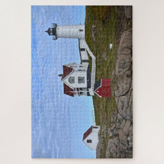Nubble Light, Cape Neddick, Maine Legpuzzel (Verticaal)