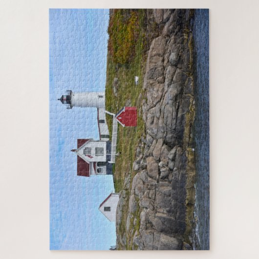 Nubble Light, Cape Neddick, Maine Legpuzzel (Verticaal)