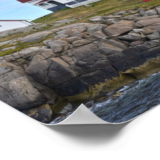 Nubble Light, Cape Neddick, Maine Poster (Hoek)
