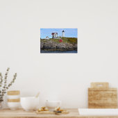 Nubble Light, Cape Neddick, Maine Poster (Keuken)