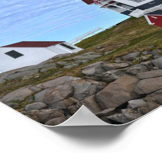 Nubble Light, Cape Neddick, Maine Poster (Hoek)