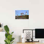 Nubble Light, Cape Neddick, Maine Poster (Thuiskantoor)