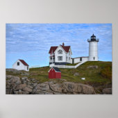 Nubble Light, Cape Neddick, Maine Poster (Voorkant)