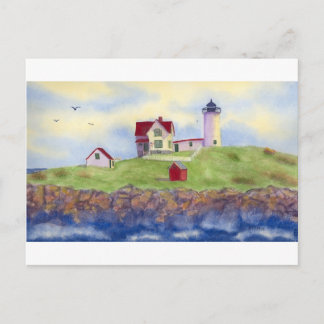 Nubble Light, Cape Neddick, York Maine Briefkaart