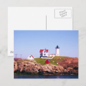 Nubble LIght House Briefkaart (Voorkant / Achterkant)