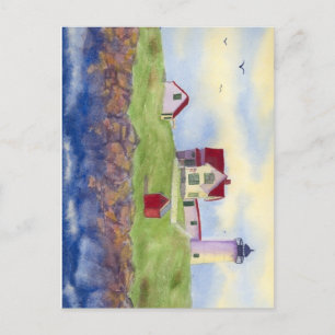 Nubble Light House York Maine Briefkaart
