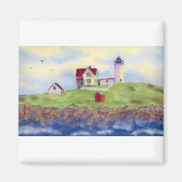 Nubble Light House York Maine Magneet