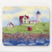 Nubble Light House York Maine Muismat (Voorkant)