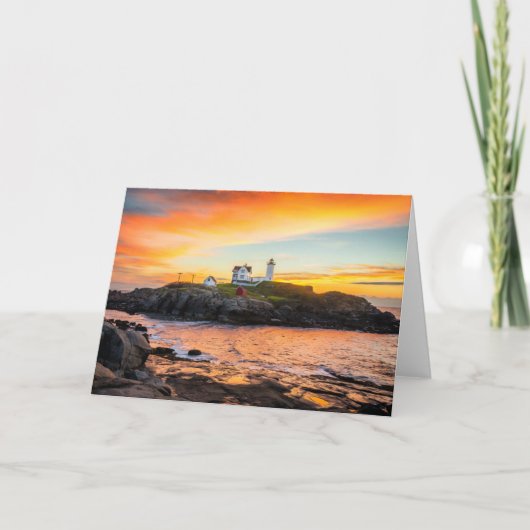 Nubble Light Kaart (Voorkant)