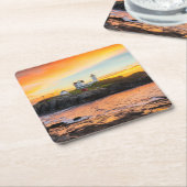 Nubble Light Kartonnen Onderzetters (Schuin)